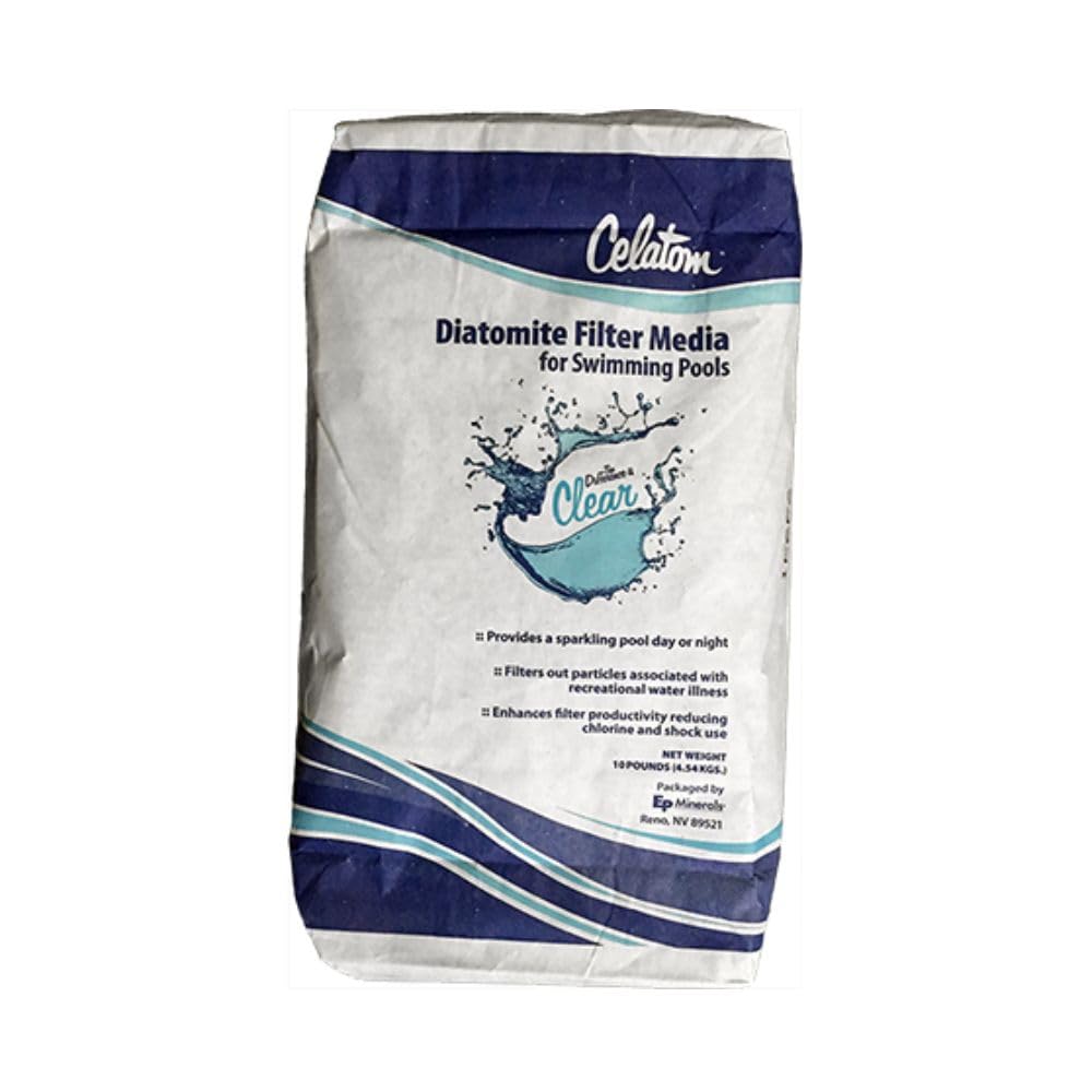 Diatomaceous Earth Swimming Pool Filter Powder 25 lbs G3590