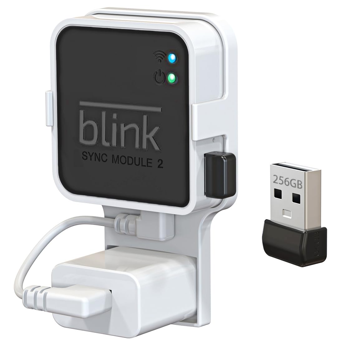 256GB USB Flash Drive with Outlet Wall Mount M178283