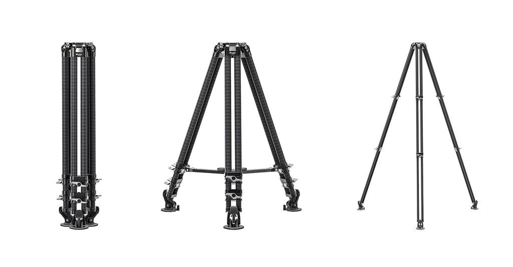 Carbon Fiber Twin Leg Video Tripod C2687