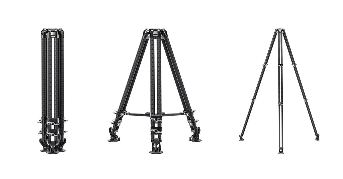 Carbon Fiber Twin Leg Video Tripod C2687
