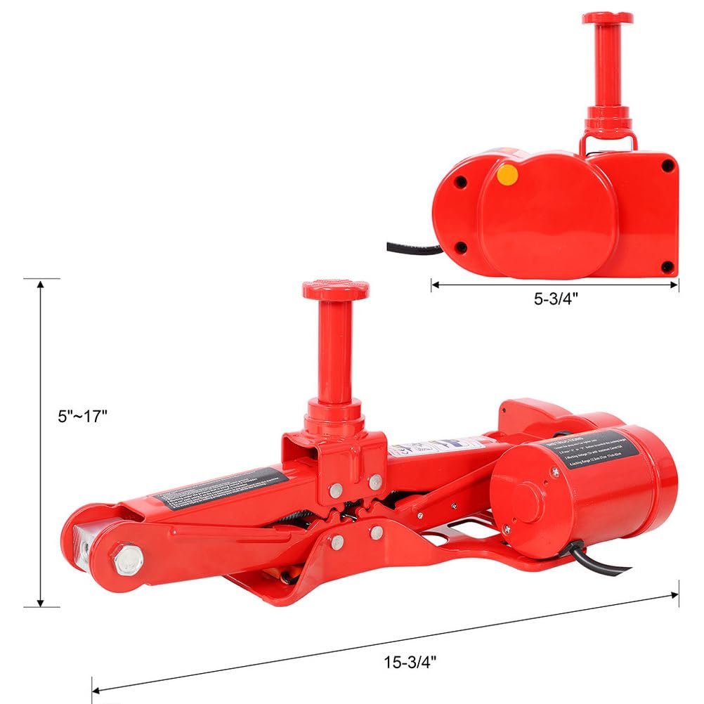 3 Ton Electric Scissor Jack Kit with Carry Case V78364