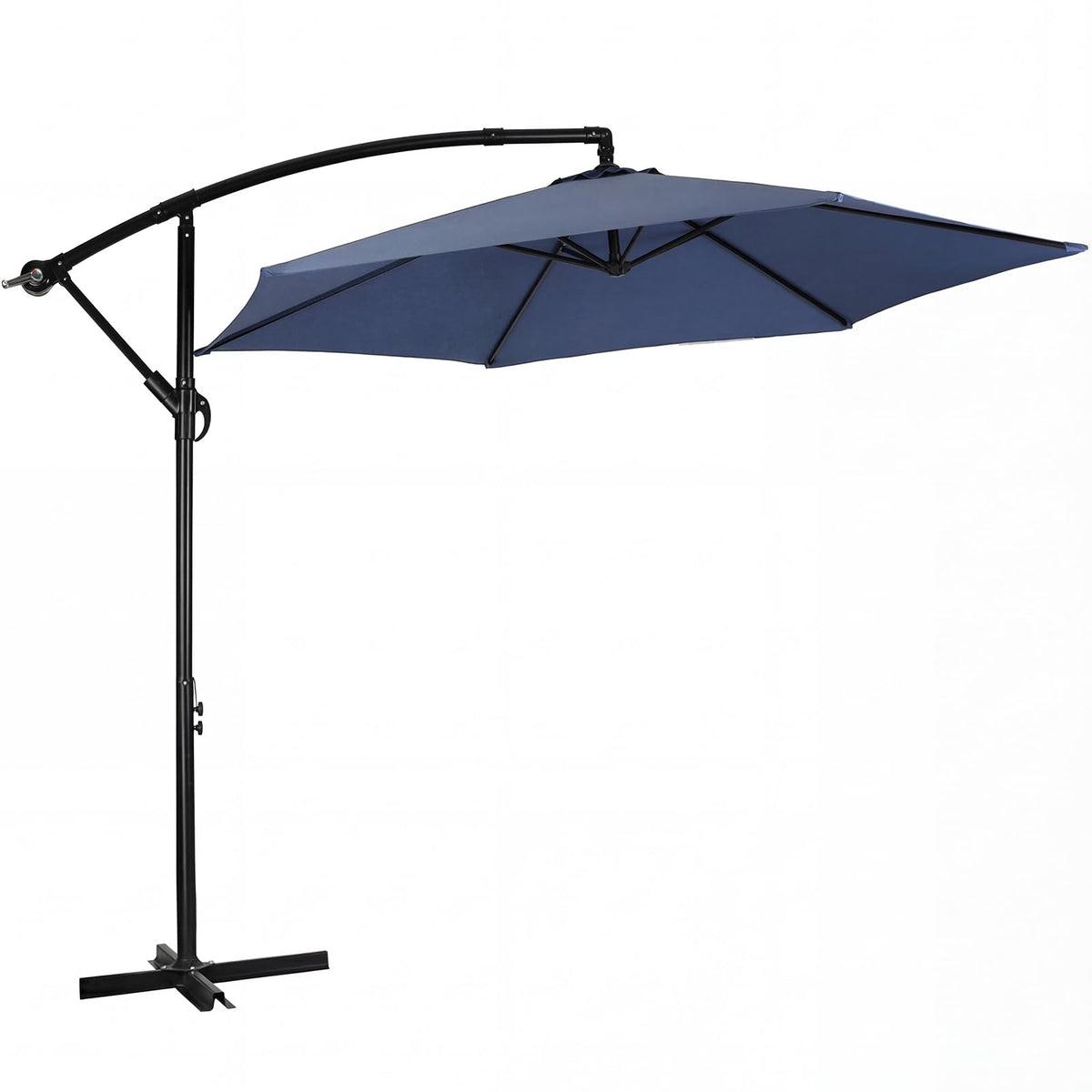 Offset Cantilever Patio Umbrella with Tilt and Crank E194