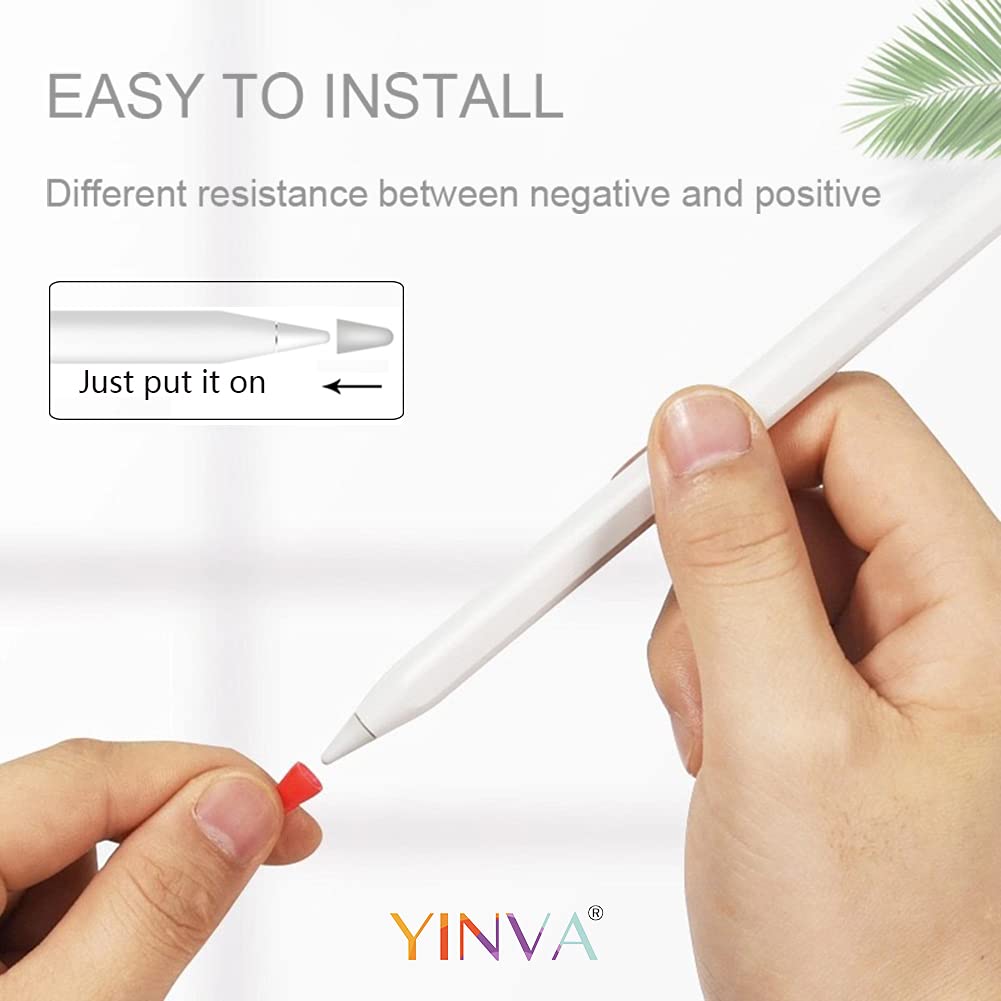 Silicone Pencil Tips Cover 60 PCS 10 Colors H246203