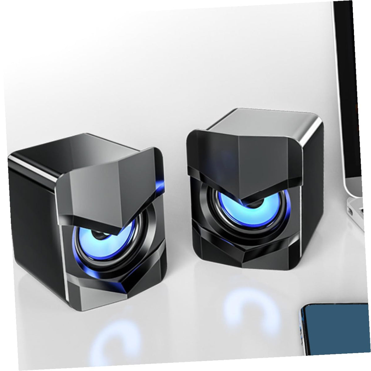 2 Pack Mini USB Powered Computer Speakers G517