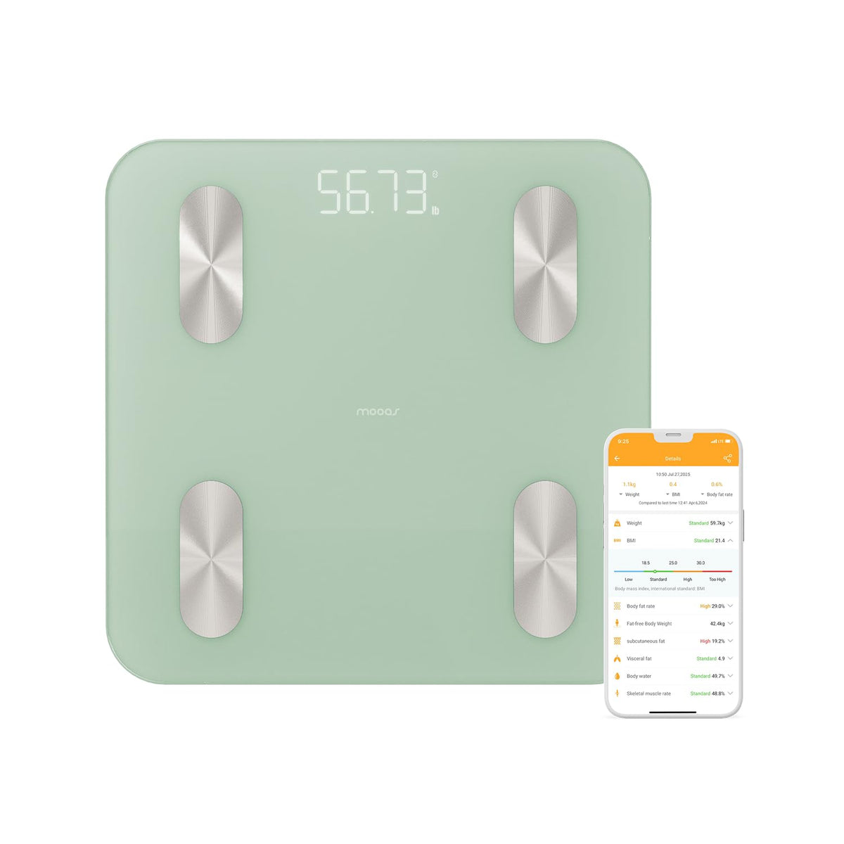 11-inch Bluetooth Smart Scale A916