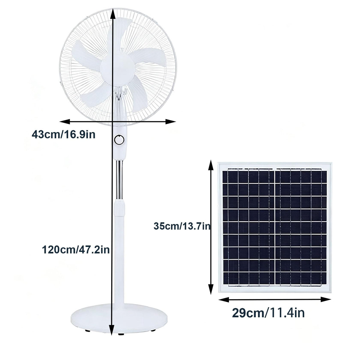 16 Inch Outdoor Pedestal Fan B157235