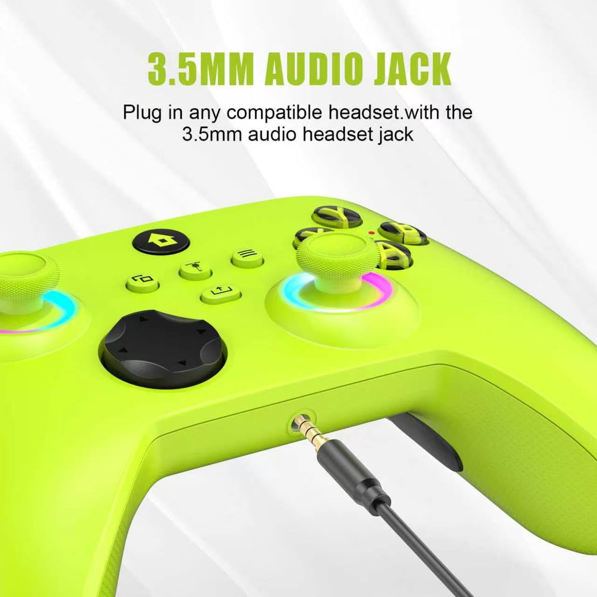 Wireless Controller for Xbox One Xbox Series X/S PC with RGB LED Light E479998