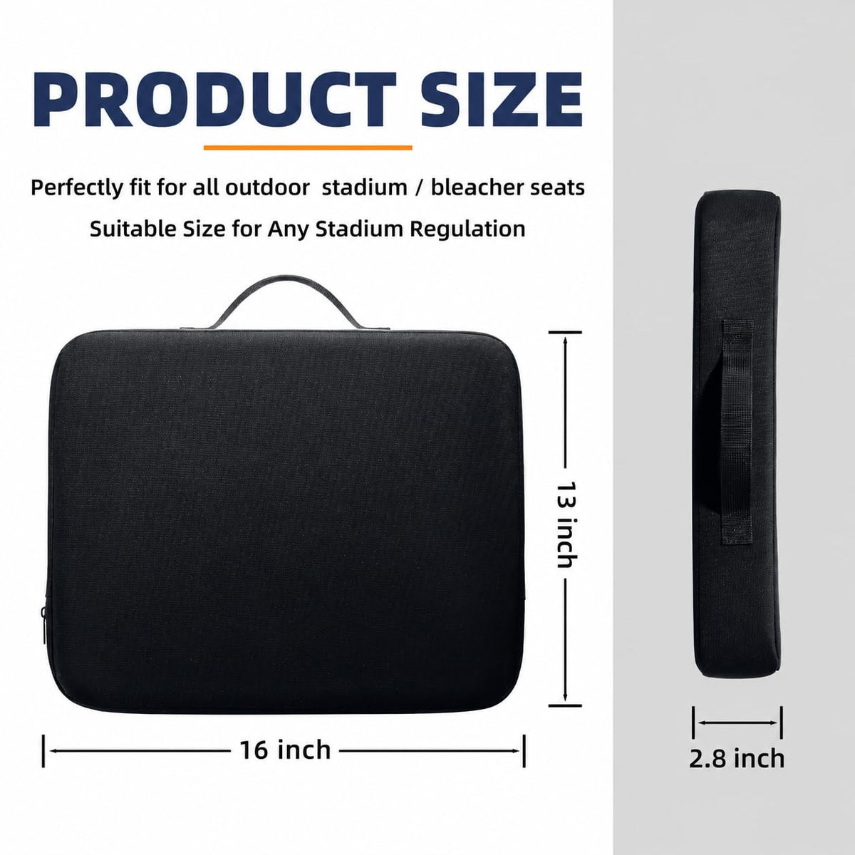 Extra Thick Stadium Seat Cushion W320749
