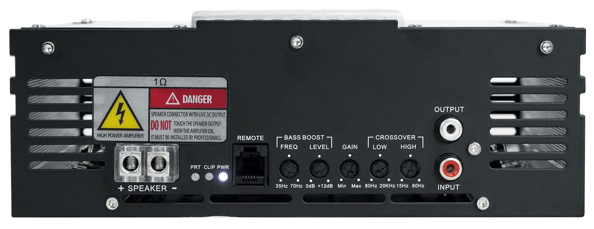 6000 Watts Max 1 Ohm Monoblock Class D Car Audio Amplifier W613031