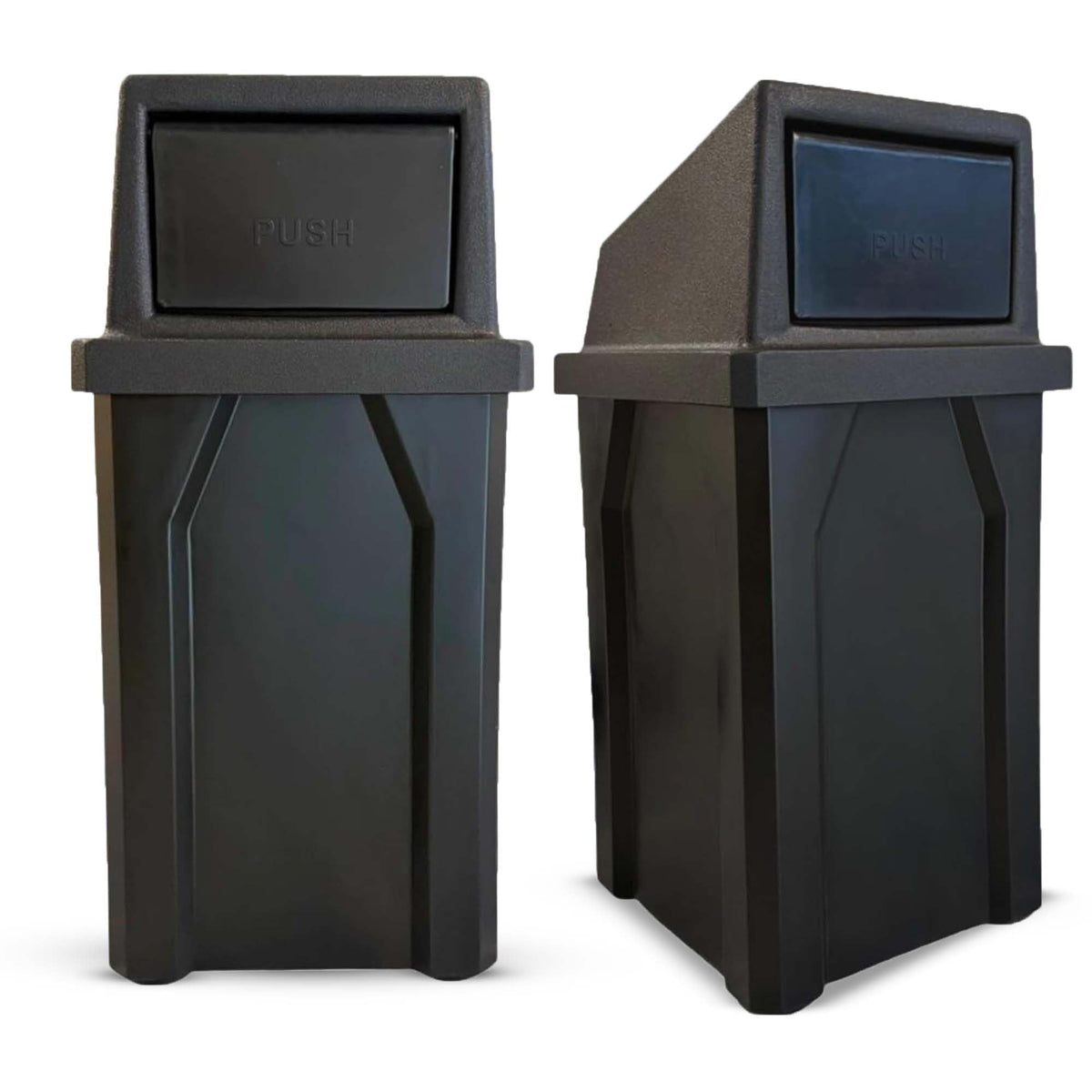 32 Gallon Outdoor Trash Can with Lid F8810