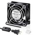 60mm x 25mm Mini Muffin Fan Cooling Axial AC I475