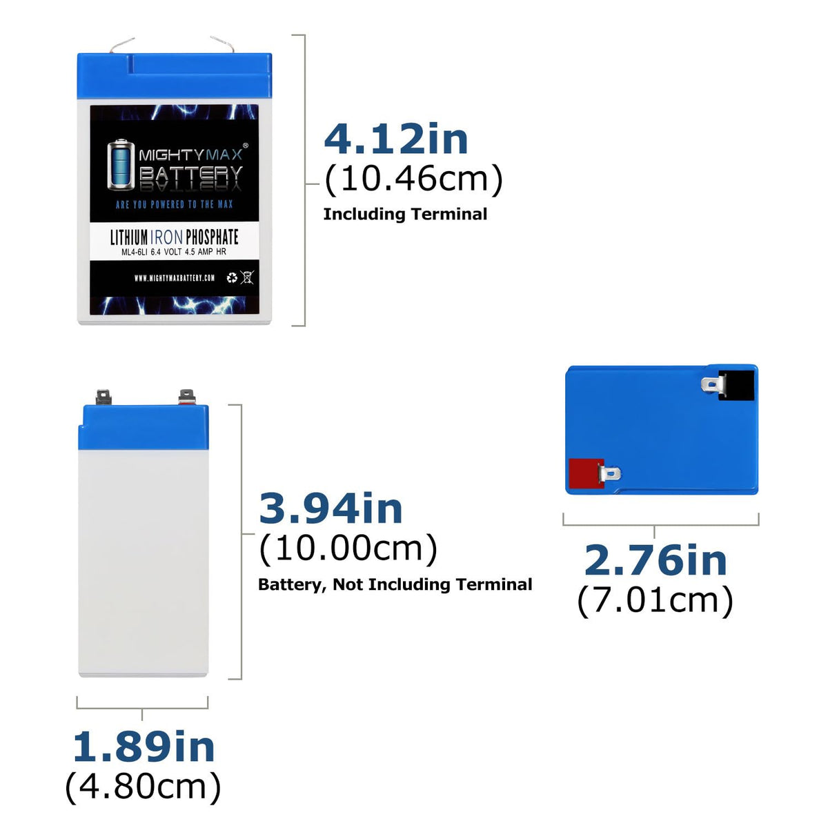 6V 4.5AH Lithium Replacement Battery X8532