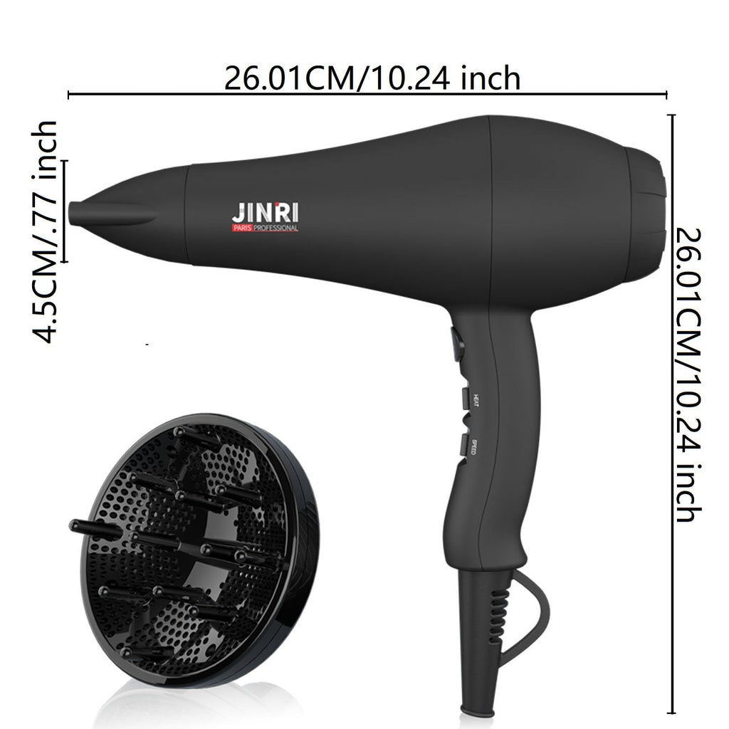 1875W Ionic Hair Dryer with Diffuser and Concentrator L905707