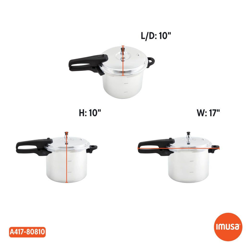 7 Quart Stovetop Aluminum Pressure Cooker V52190