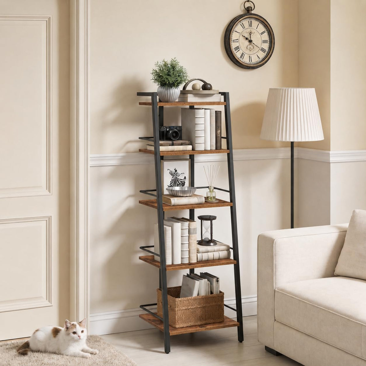 5-Tier Ladder Book Shelf K104714