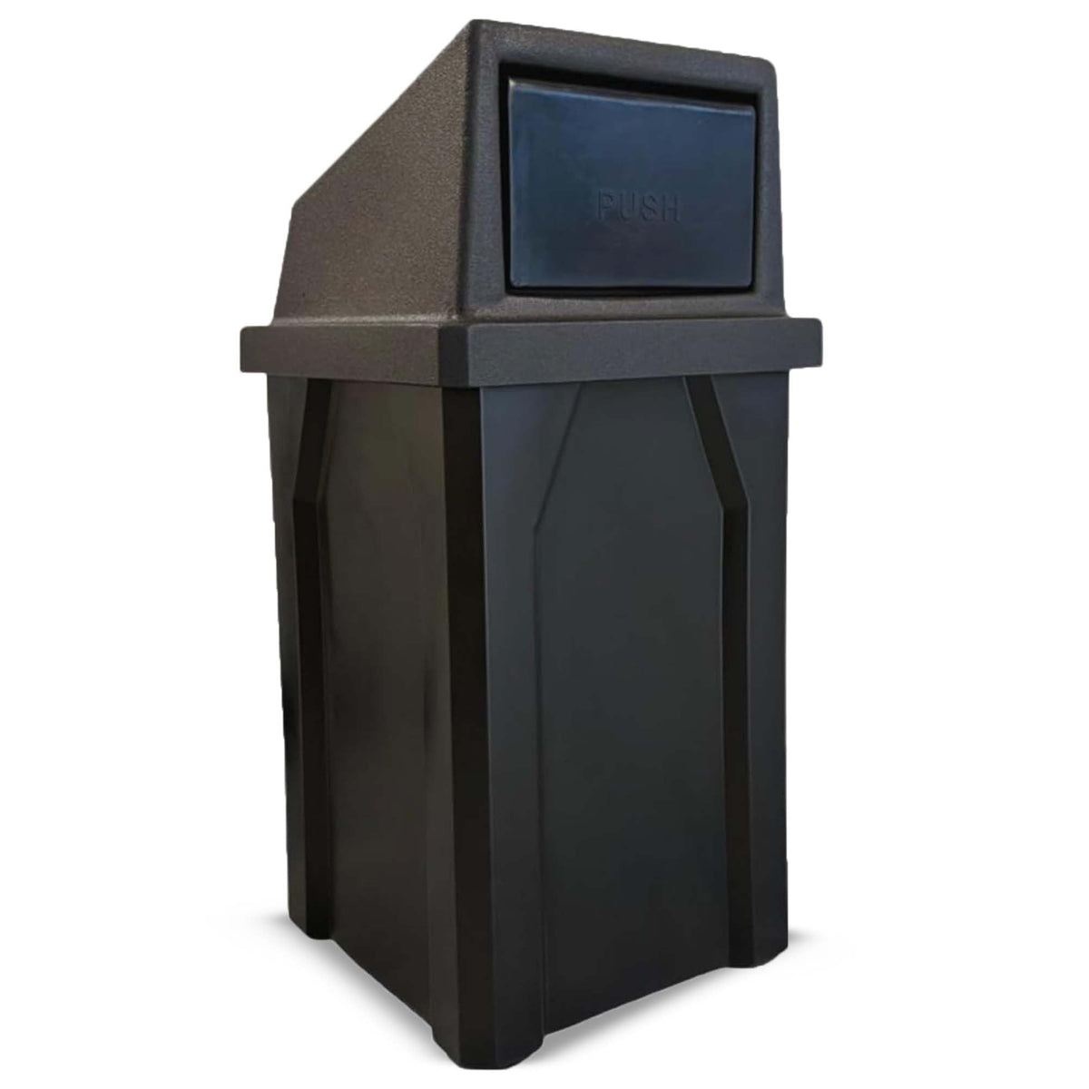 32 Gallon Outdoor Trash Can with Lid F8810