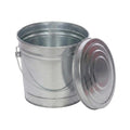 Galvanized Steel Storage Can with Locking Lid F9382