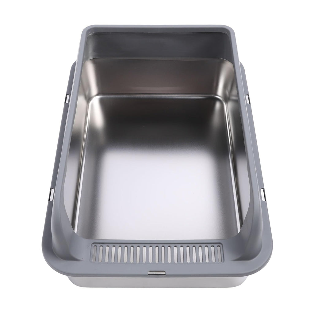 Stainless Steel Enclosed Litter Box with Lid G815