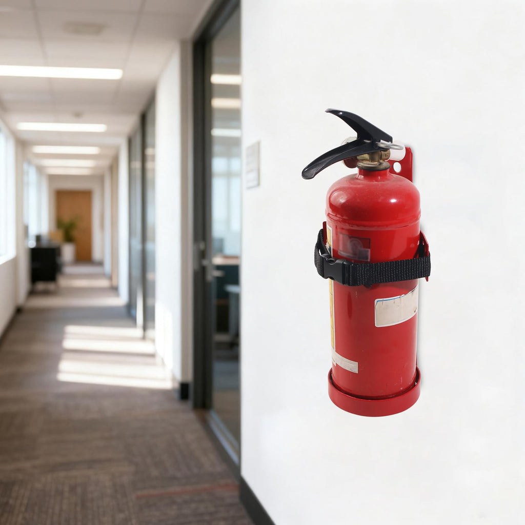 Fire Extinguisher Mount, 2.5LB Adjustable Straps Wall Hanging Holder 2Pcs E567