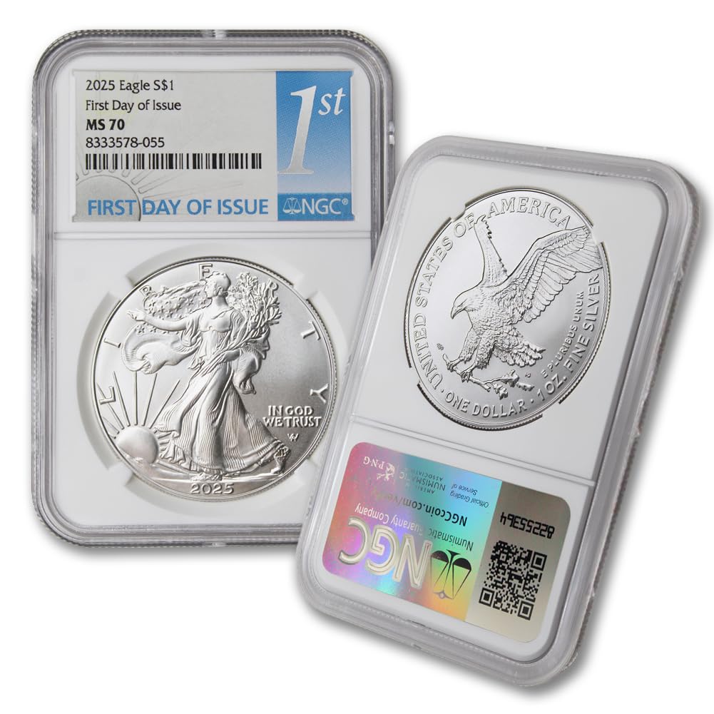1 oz American Silver Eagle Coin MS-70 G473