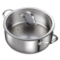 7 Quart Stainless Steel Stock Pot with Lid R605425