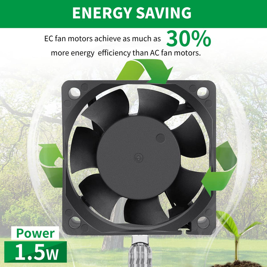 60mm x 25mm Mini Muffin Fan Cooling Axial AC I475
