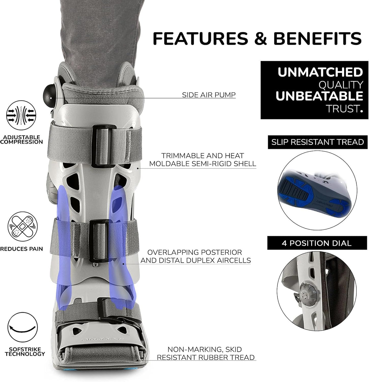 Walker Brace Walking Boot J673