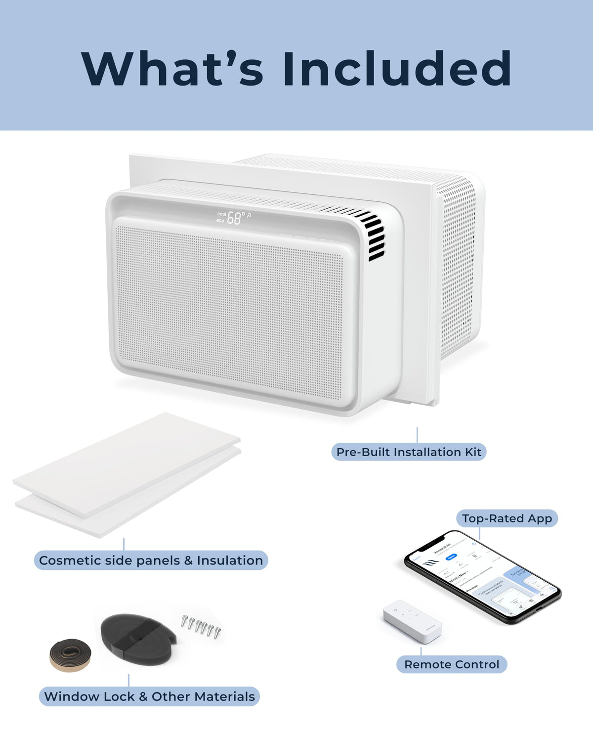 6,000 BTU Window Air Conditioner T853