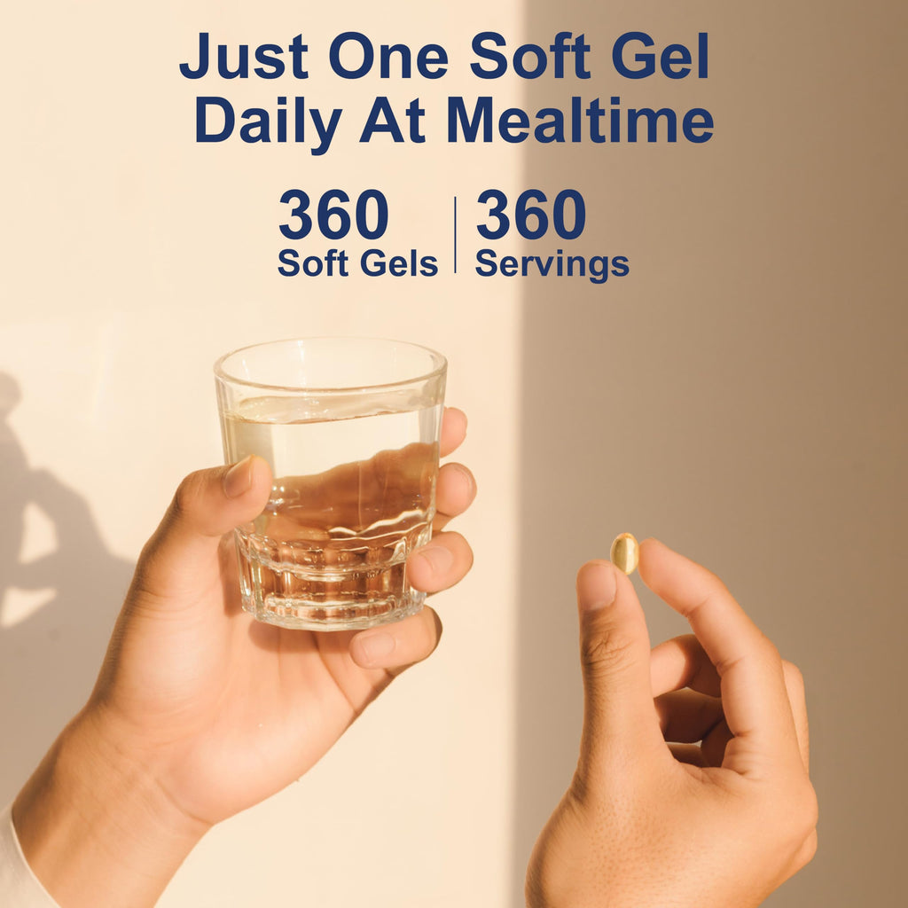 Vitamin D3 4000 IU 360 Softgels F41815