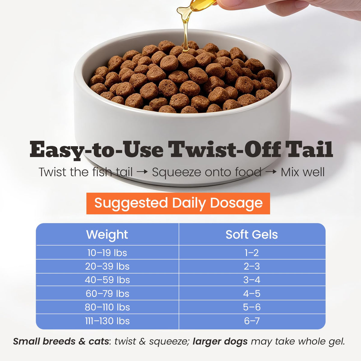 Liquid Omega-3 for Dogs & Cats Mixed Fish M850
