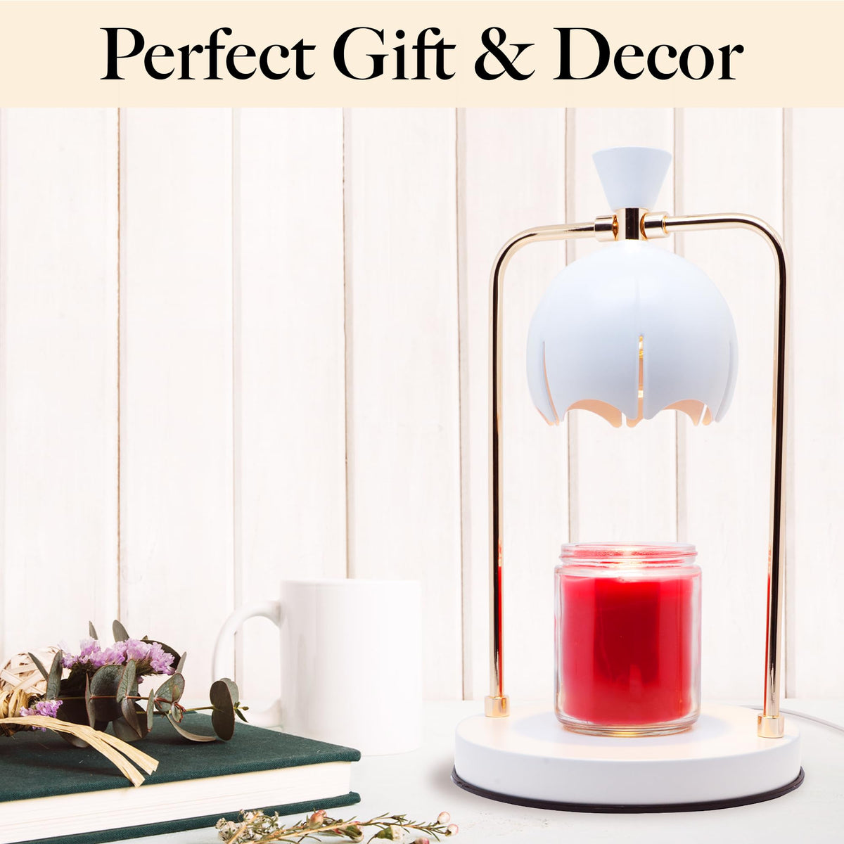 Electric Candle Warmer Lamp with Timer & Dimmer V928