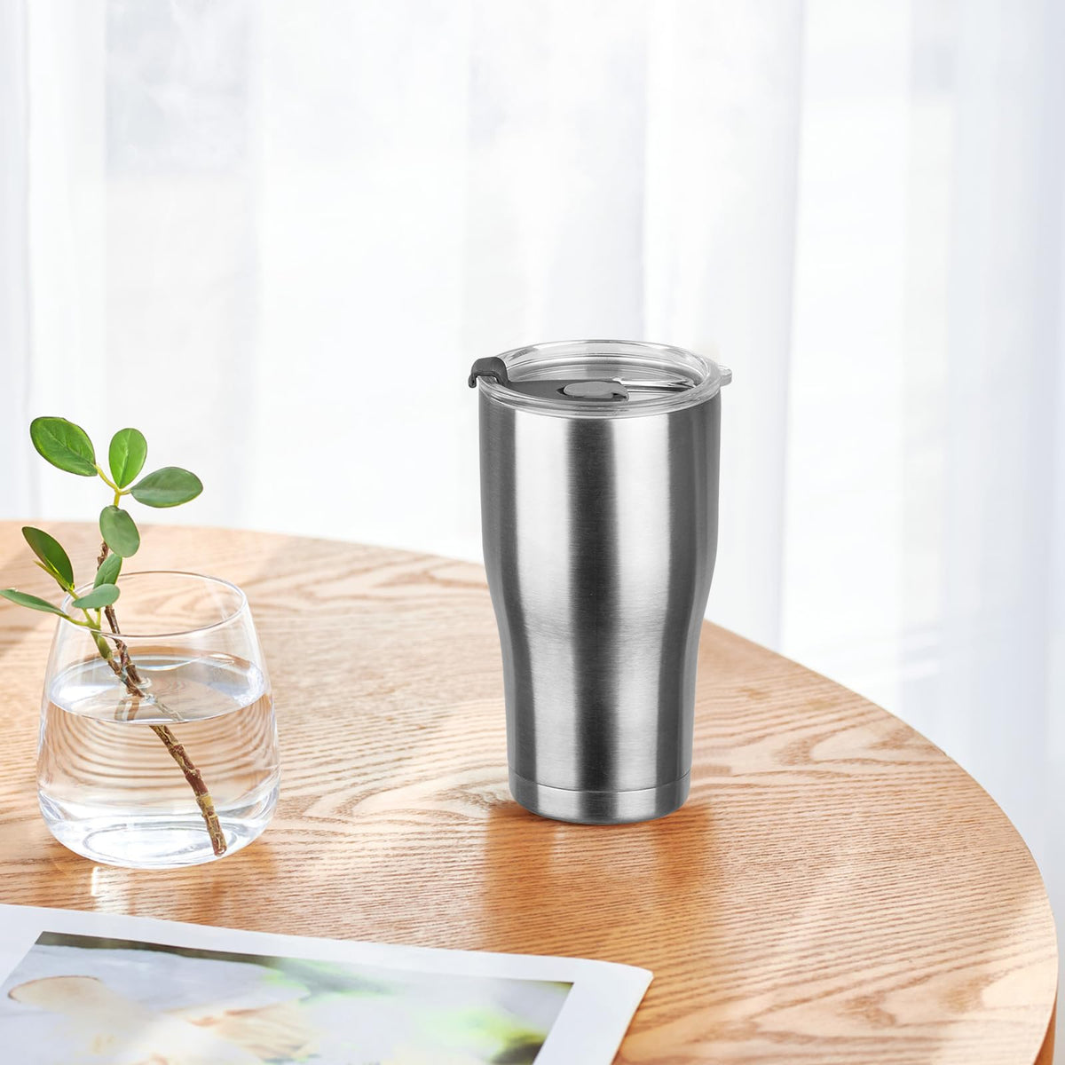 20oz Insulated Tumbler with Lid Straw M528
