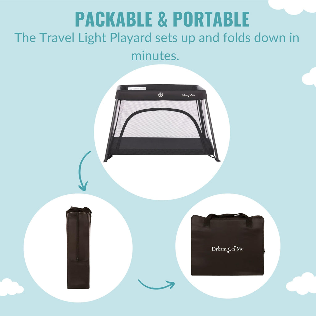 Black Playard with Travel Bag M45954