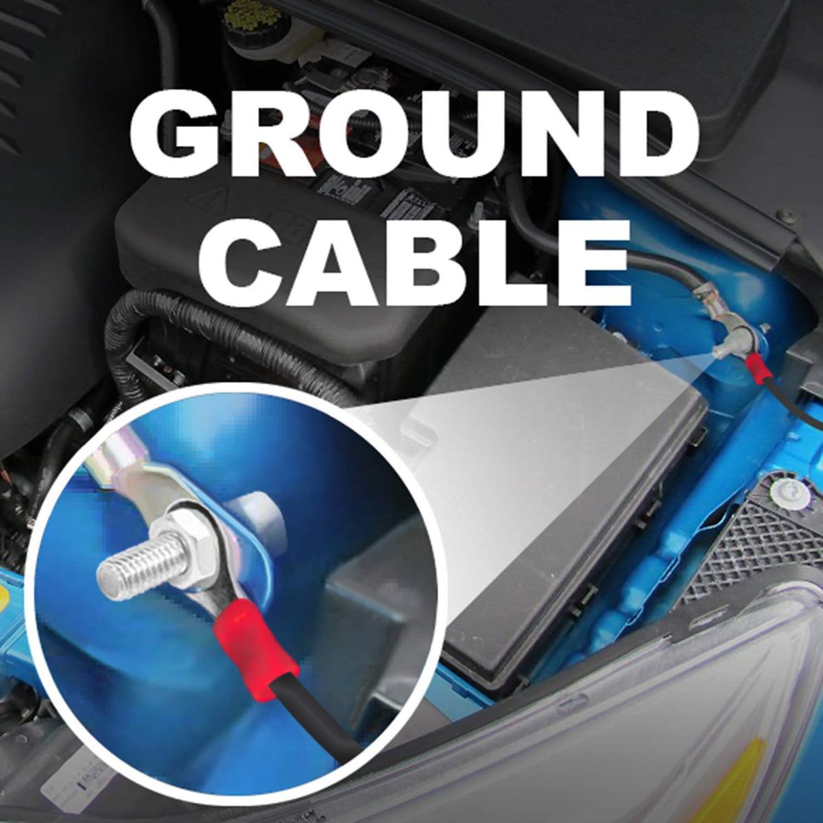 8 Gauge Car Amplifier Installation Wiring Kit X579