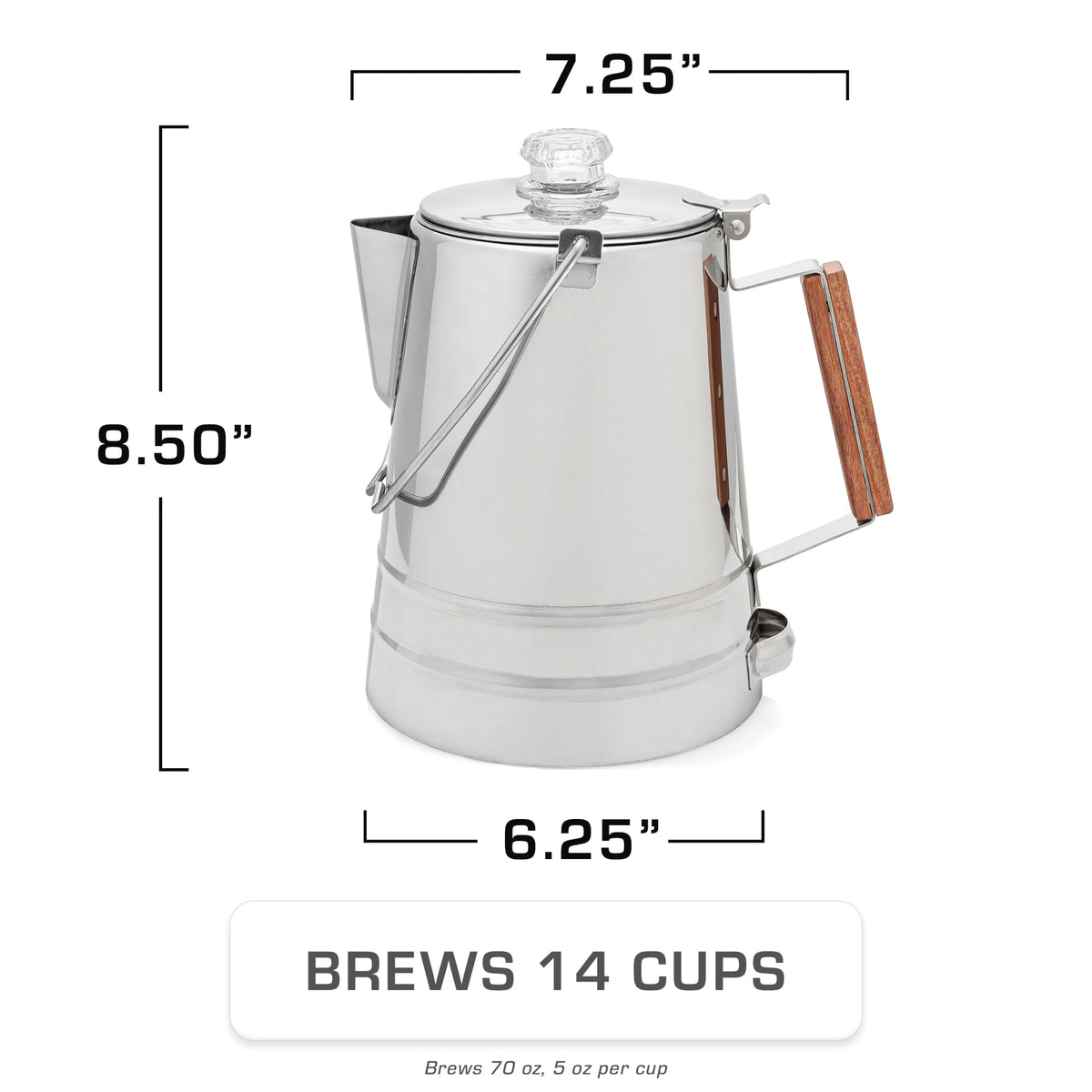 14 Cup Coffee Percolator K639