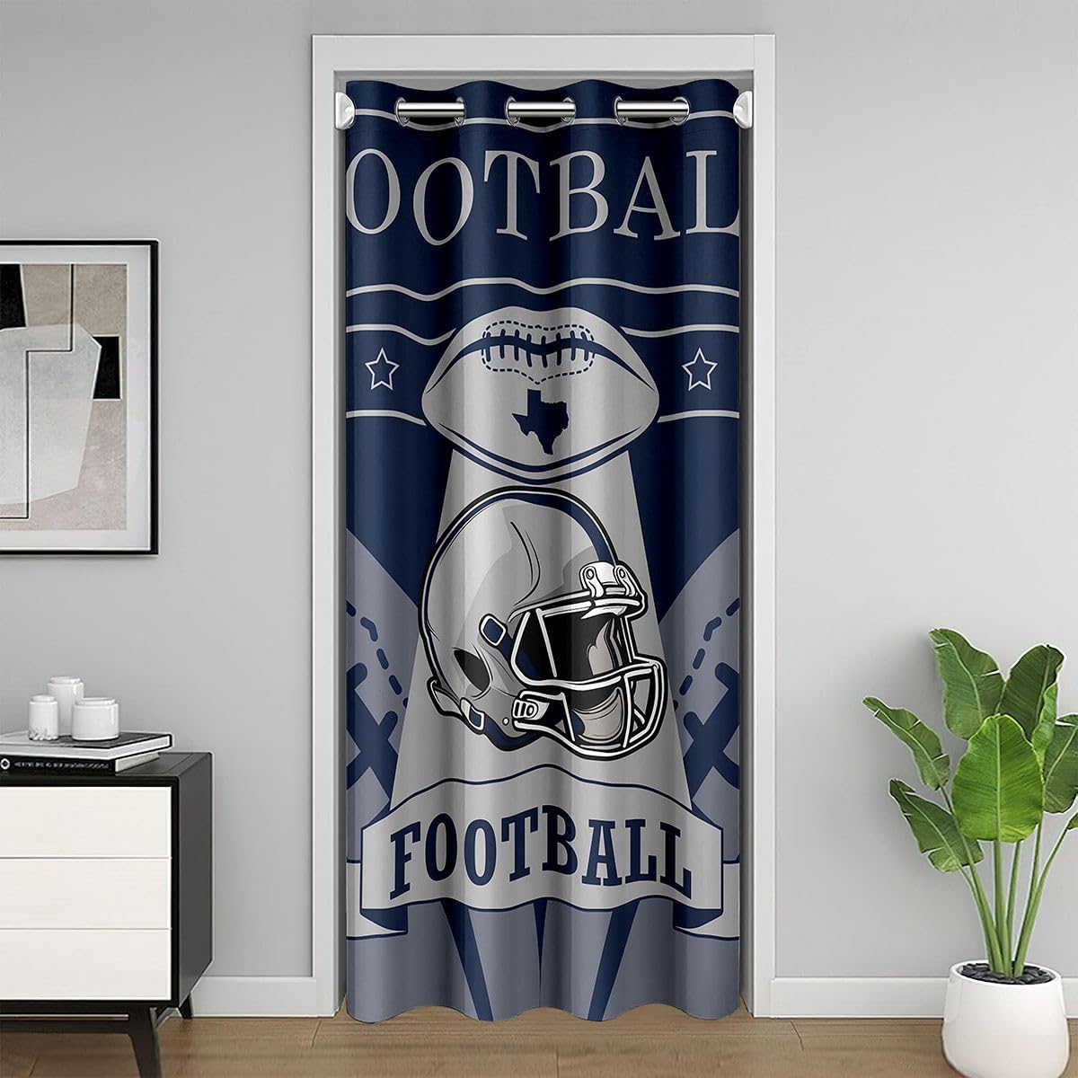 Blackout Door Curtain 34" W X 80" L M8441