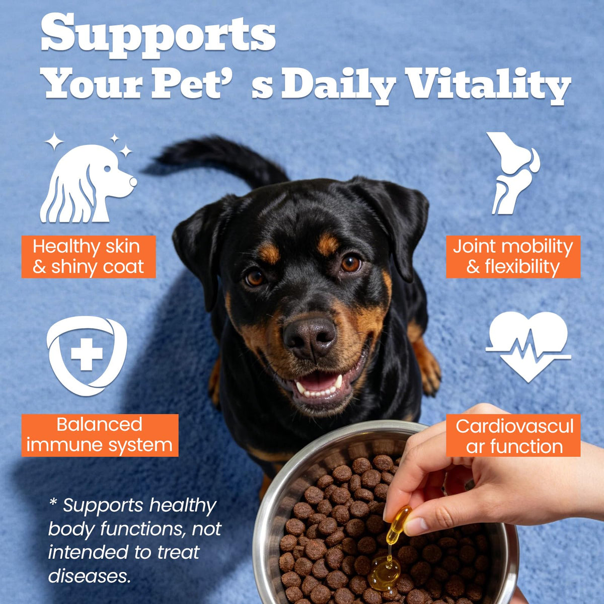 Liquid Omega-3 for Dogs & Cats Mixed Fish M850