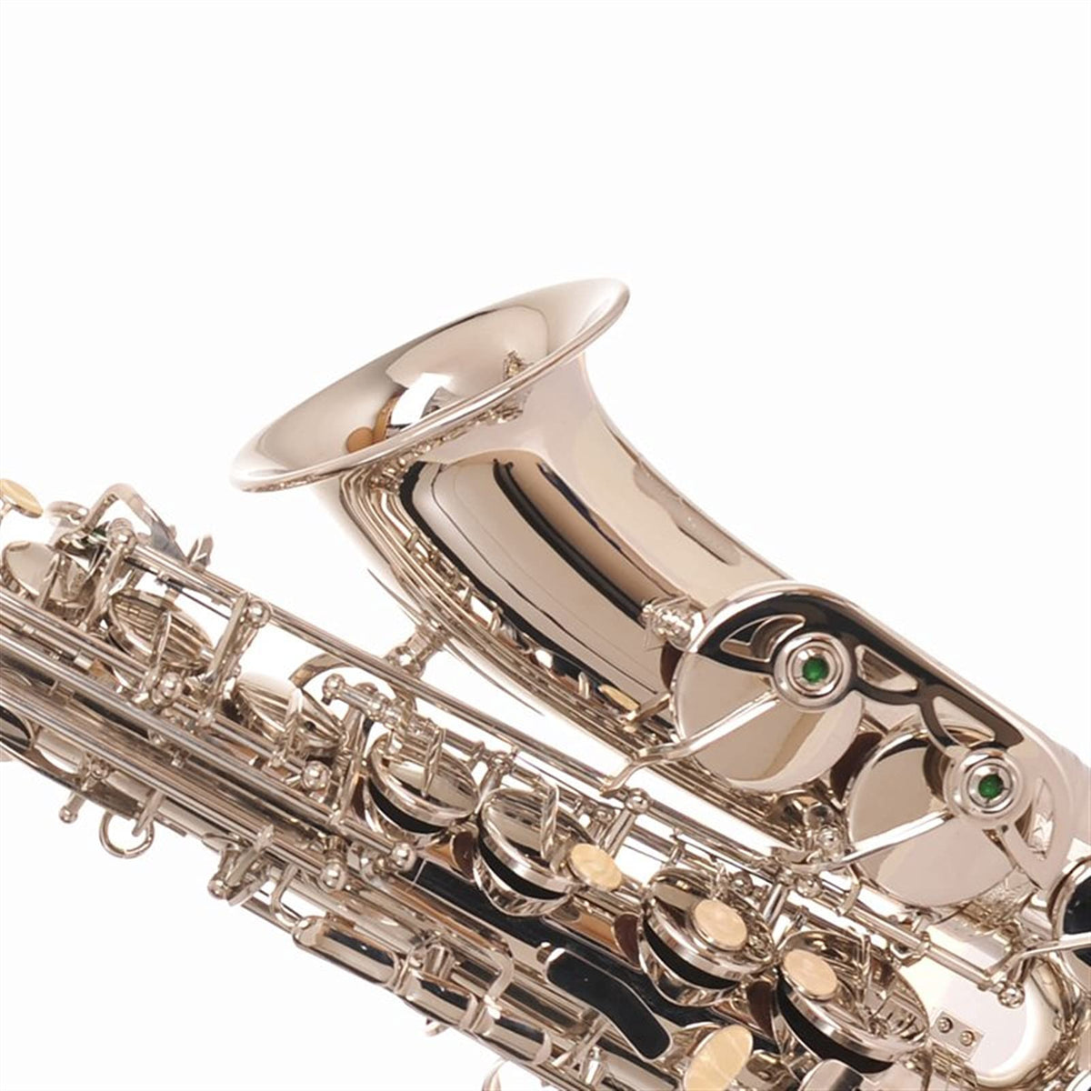 Alto Saxophone EB Flat Nickel Silver Brass Set S9972