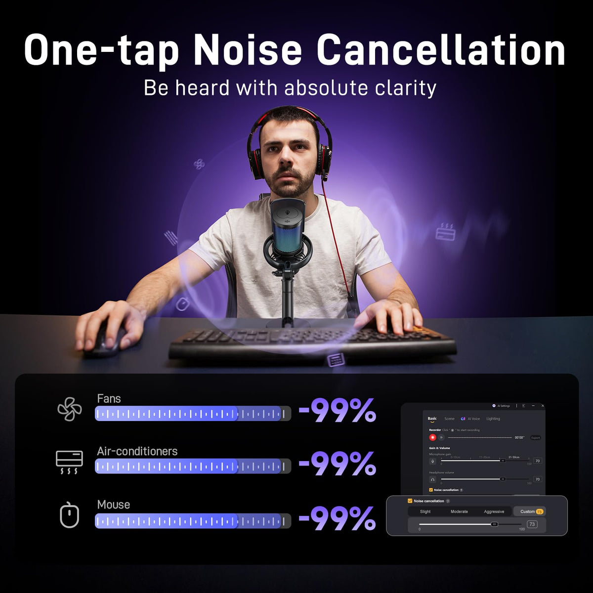 Wireless USB Gaming Microphone Y259223