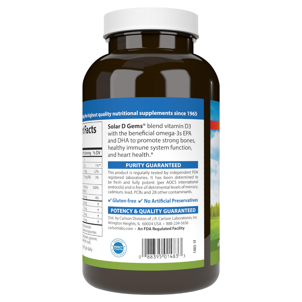 Vitamin D3 4000 IU 360 Softgels F41815