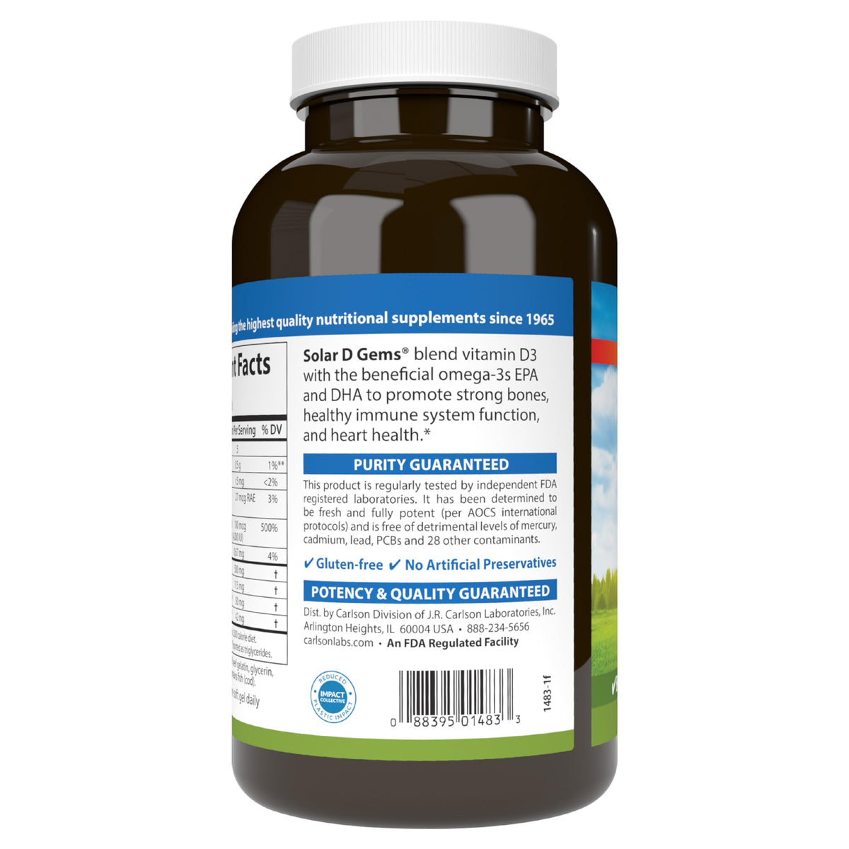 Vitamin D3 4000 IU 360 Softgels F41815