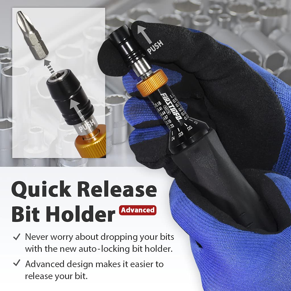 Certified Torque Limiting Screwdriver 0.1-1.2 Nm L884