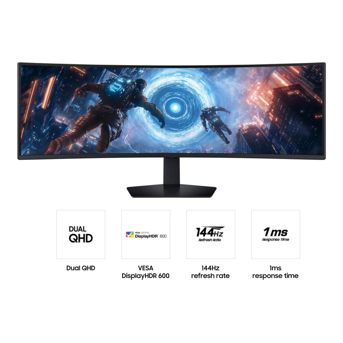 49-inch Curved Ultra-Wide Gaming Monitor H6284