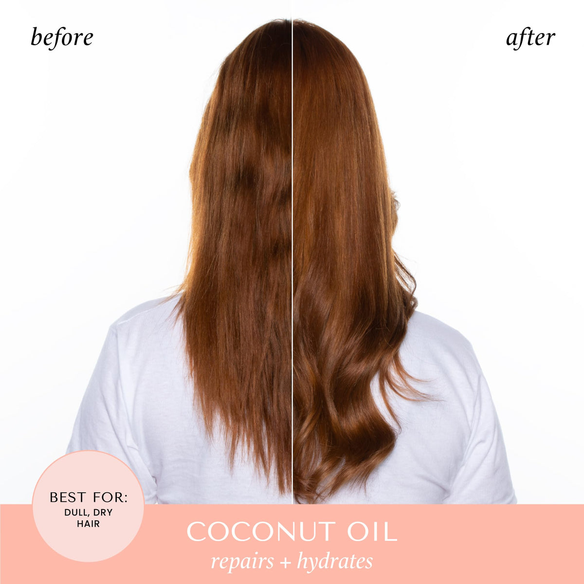 Coconut Nourishing Shampoo + Conditioner Set Sulfate-Free 12oz each E40062