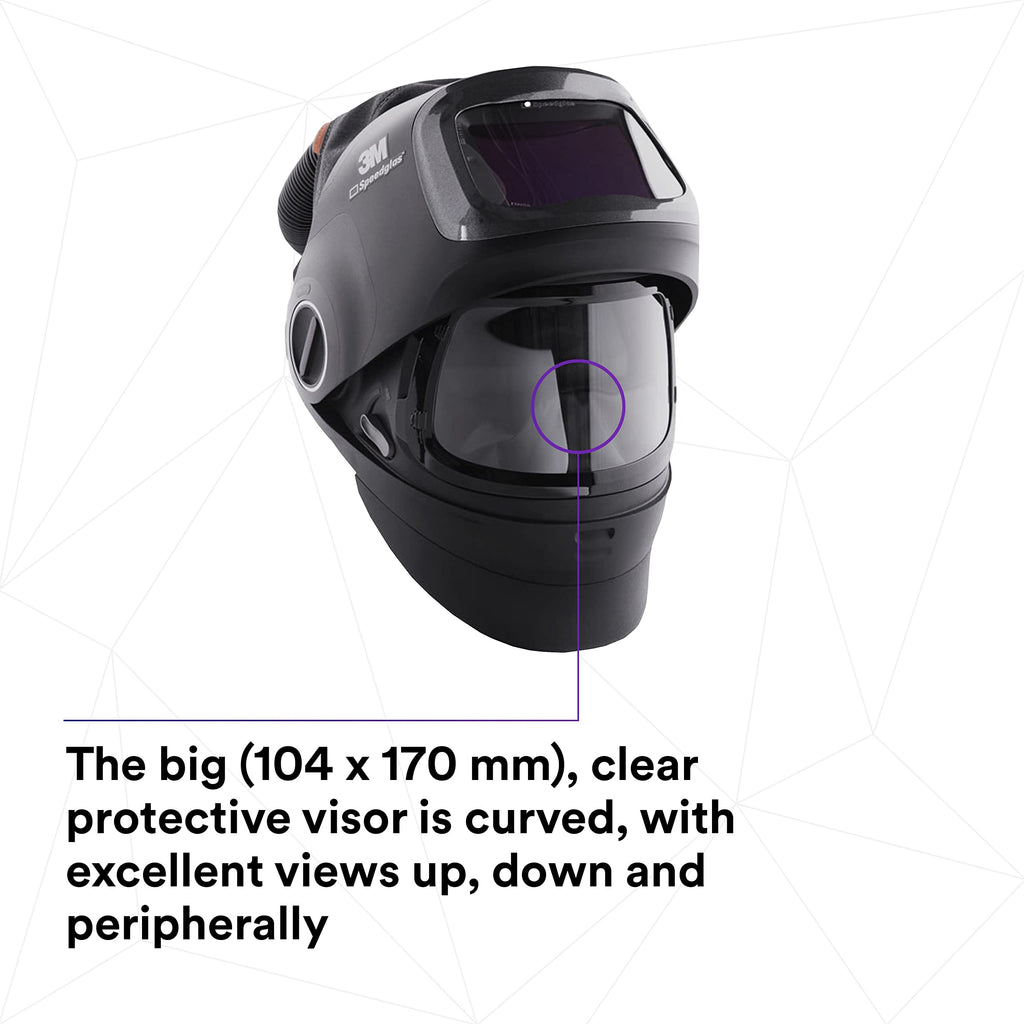 Heavy-Duty Welding Helmet with PAPR Assembly Q474