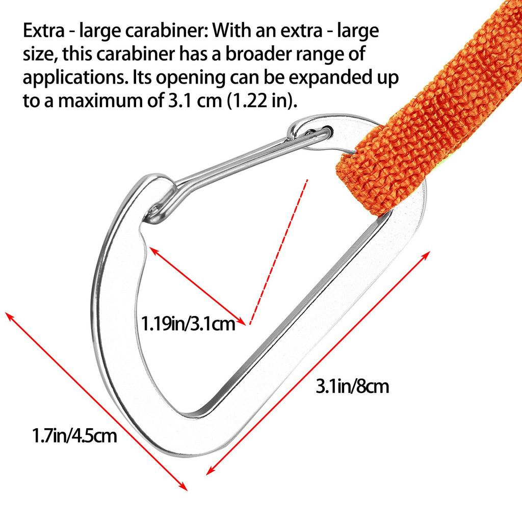 Kayak Paddle Leash 3-7 ft Stretchable Strap B7396
