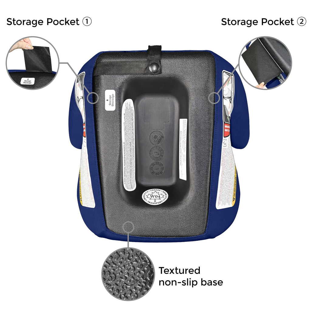 Backless Booster Car Seat, 40-100 lbs C5453