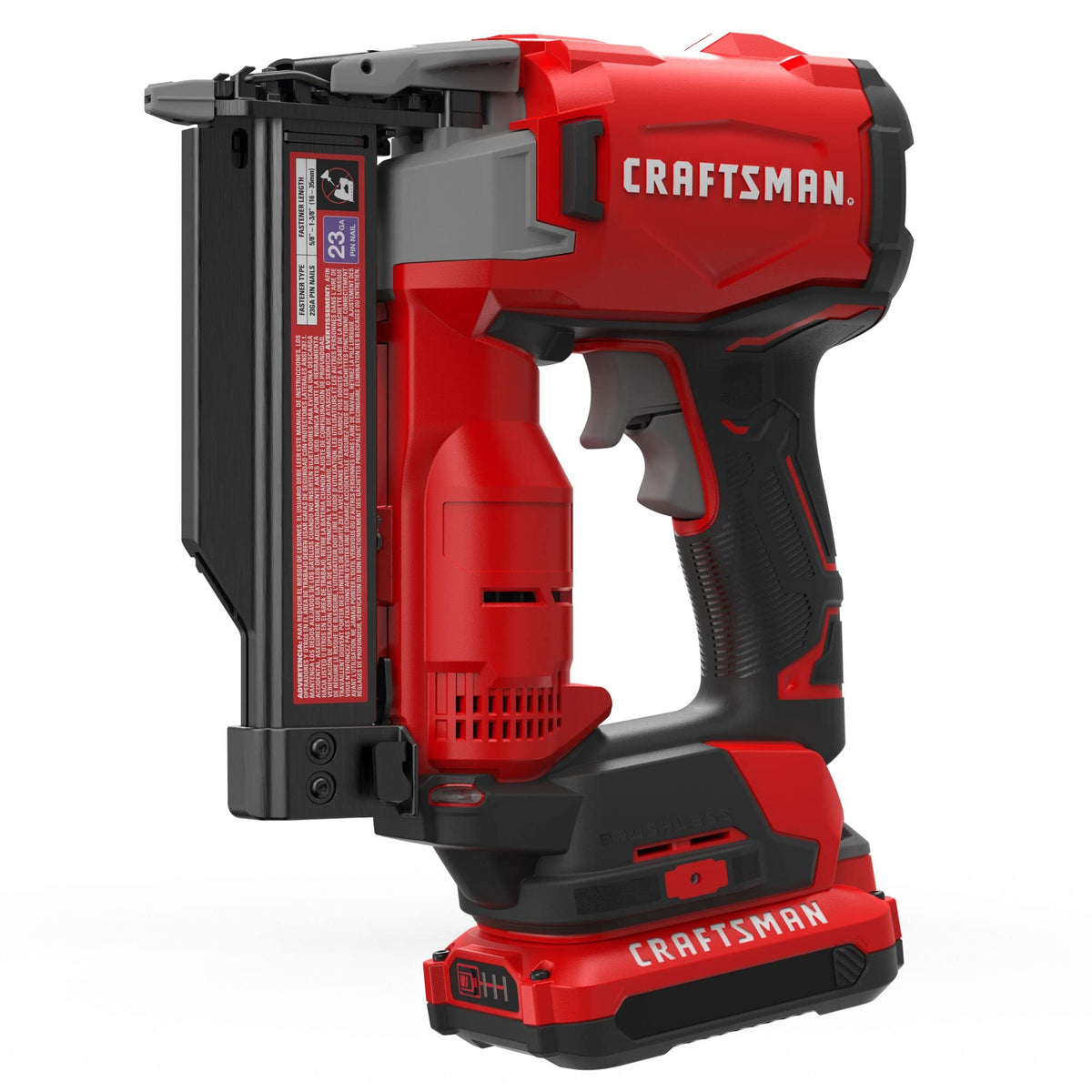 Cordless 23 Gauge Pin Nailer Kit J317066