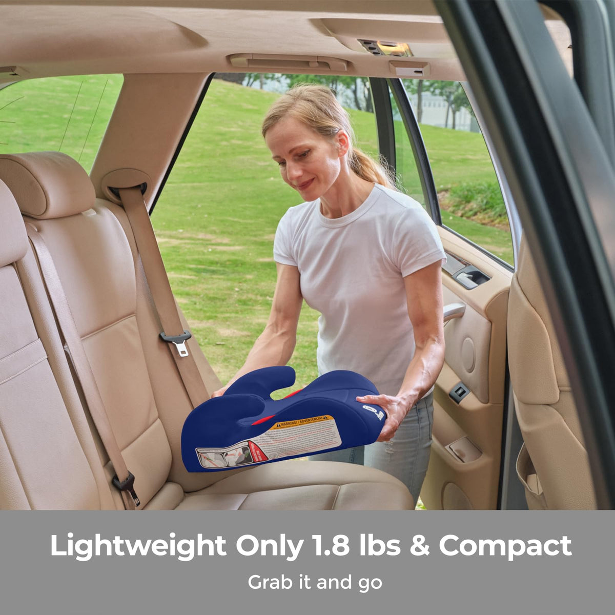 Backless Booster Car Seat, 40-100 lbs C5453