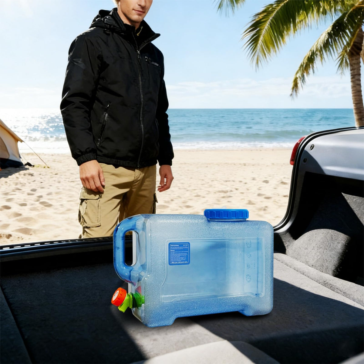 3.17 Gallon BPA Free Water Container with Spigot X819564